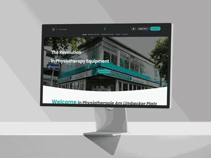 Physio am limbecker platz-  physiotherapy - one of our clients - odoo services - HarmoniQ Innovation Technology